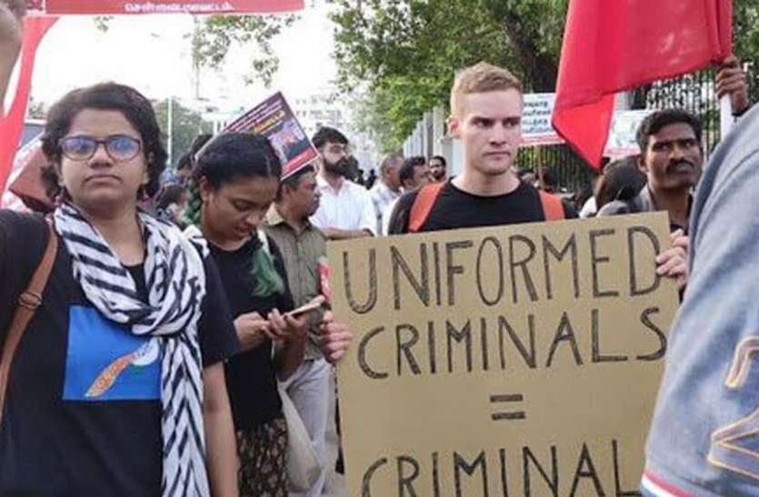 CAA के विरोध प्रदर्शन में शामिल जर्मन छात्र को भारत छोड़ने को कहा गया