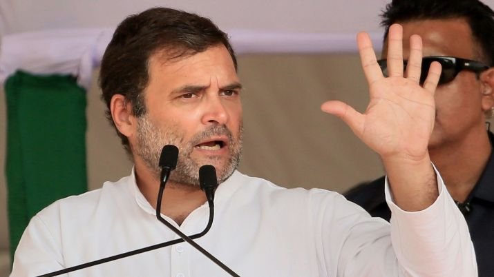 राहुल ने कहा- 'आरएसएस के प्रधानमंत्री भारत माता से झूठ बोलते हैं’