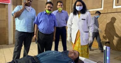 रक्तदान शिविर में 25 यूनिट रक्त एकत्र, सीएल कश्यप ने किया 84वीं बार रक्तदान