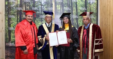 रोहिनी सूद ने की एमएससी ज्योलॉजी में मास्टर डिग्री