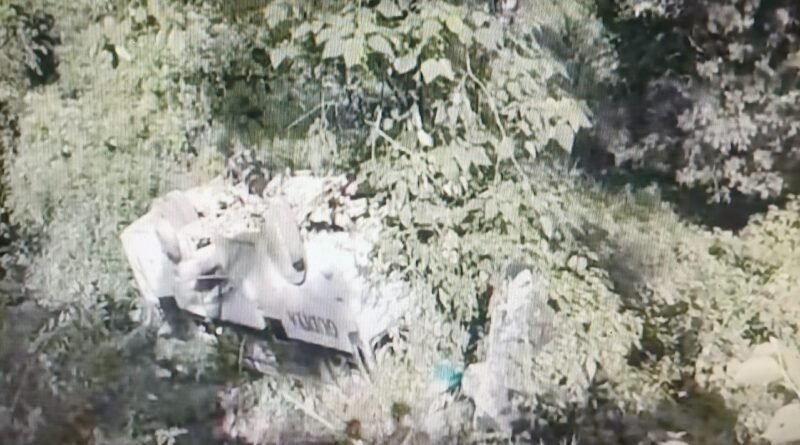 पंजाब से श्रद्धालुओं को लेकर लाैट रही निजी बस खाई में गिरी, 26 घायल, नम्होल में हुआ हादसा