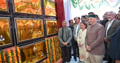 मुख्यमंत्री ने 32 करोड़ रुपये लागत की परियोजनाओं के शिलान्यास व लोकार्पण किए