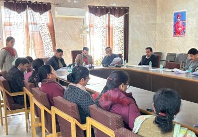 बेटी बचाओ, बेटी पढ़ाओ के तहत खण्ड स्तरीय समीक्षा समिति की बैठक आयोजित