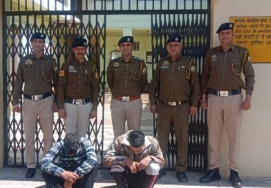 रबोन बाईपास पर नाकाबंदी के दौरान 8 ग्राम चिट्टा बरामद, दो आरोपी गिरफ्तार